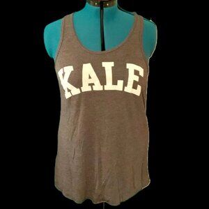 Women’s workout tank, KALE. Soft, cute. 2X, 2XL